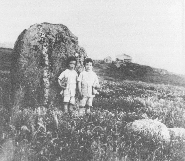 Twins and Altar Stone