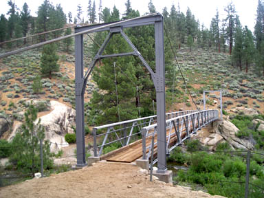 Horse Bridge across the Little Kern
